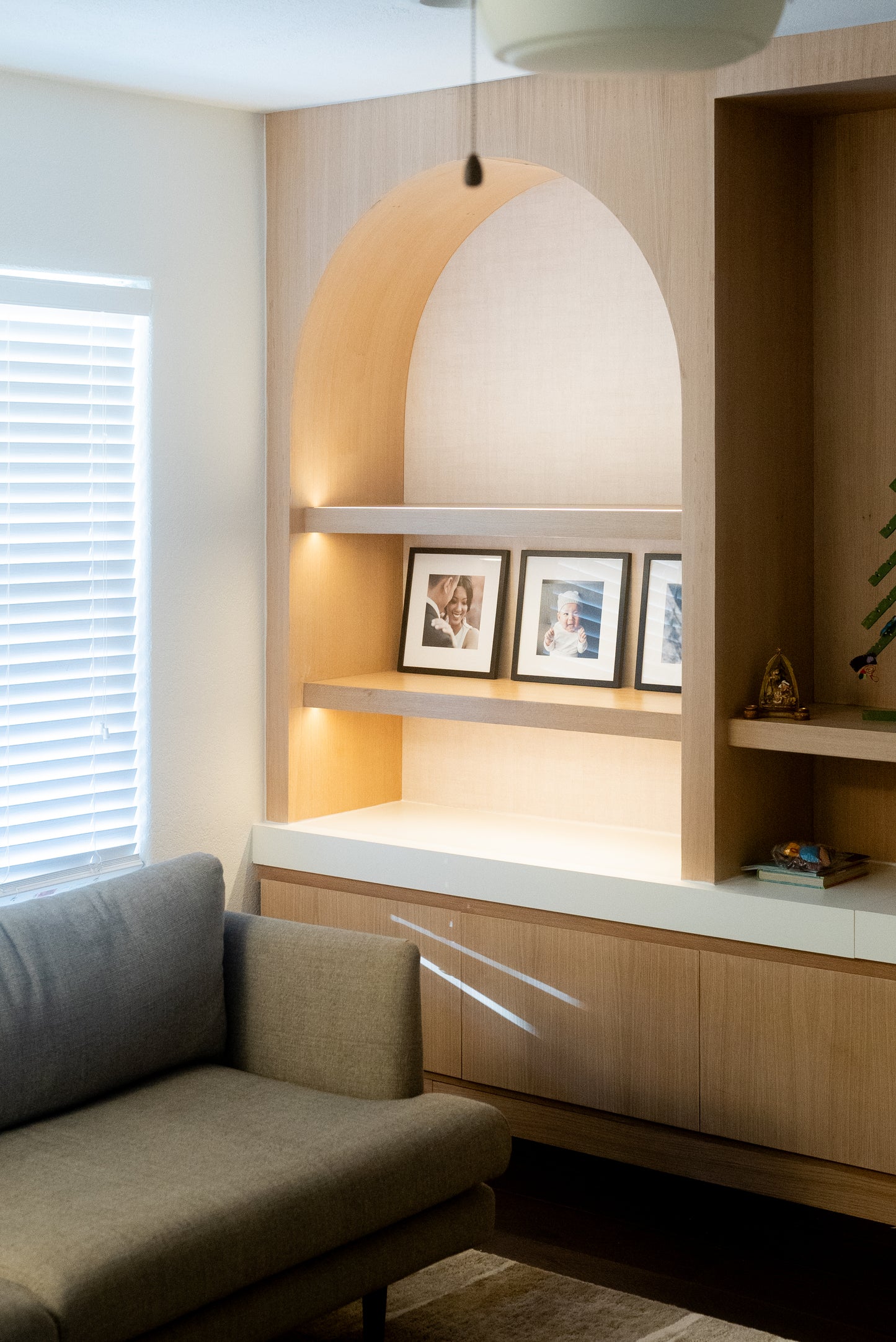 White Oak Living Room