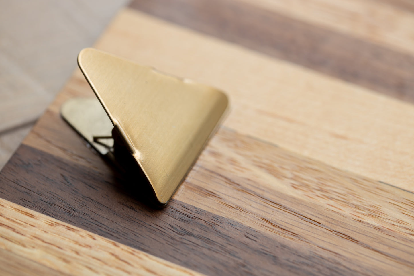 One Time Item : Hardwood Triangle Clipboard