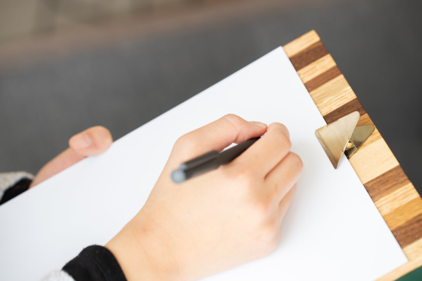 One Time Item : Hardwood Triangle Clipboard