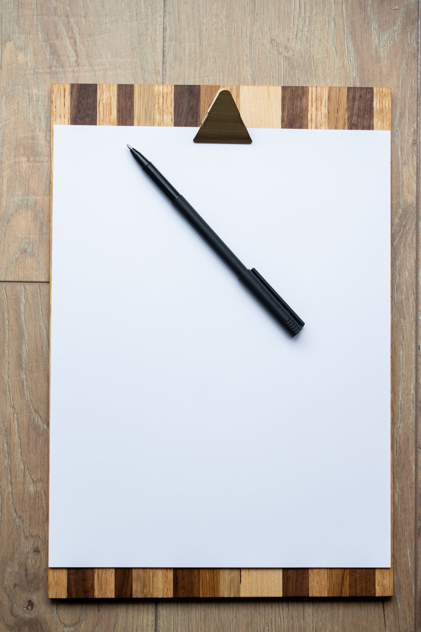 One Time Item : Hardwood Triangle Clipboard