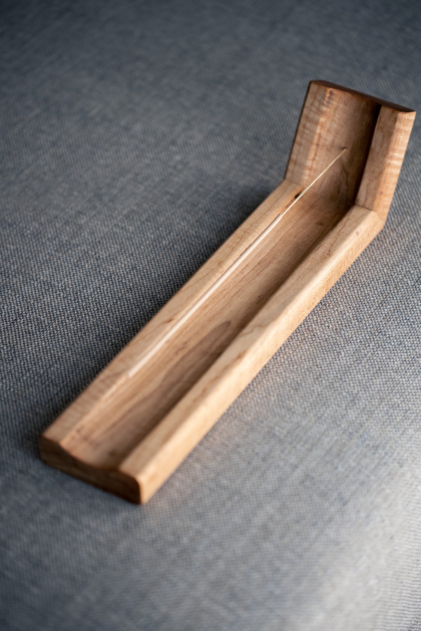 One Time Item : Curly Maple Incense Holder