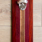 One Time Item : Exotic Hardwood Magnetic Bottle Opener