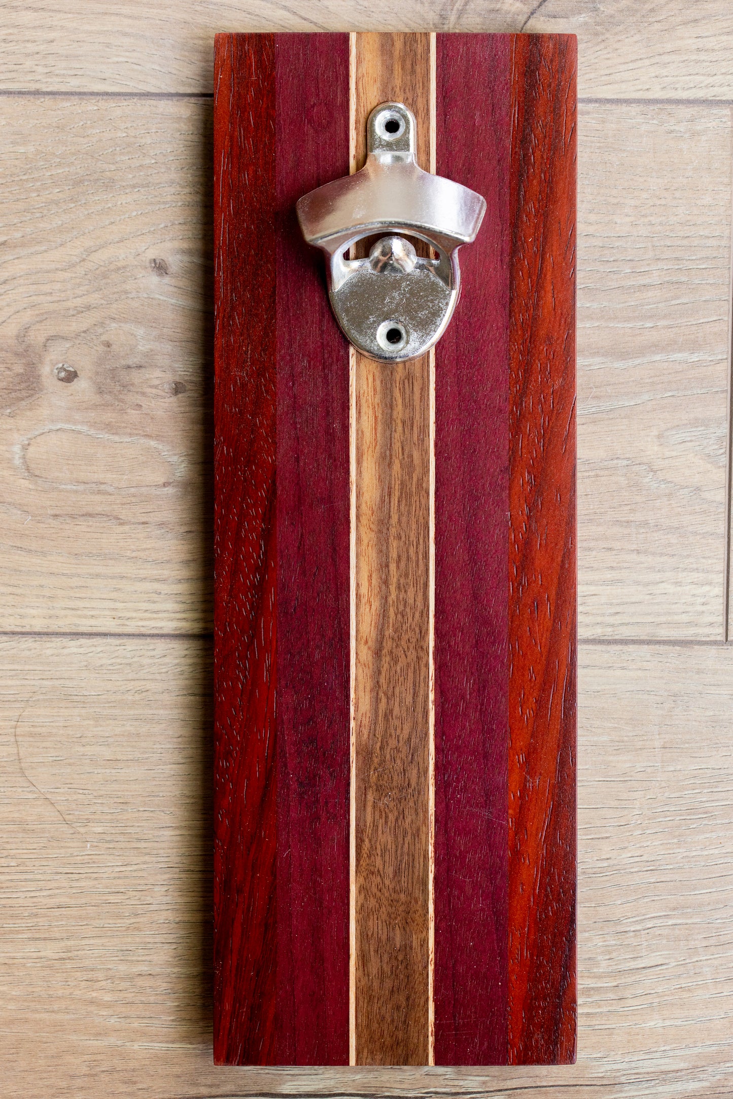 One Time Item : Exotic Hardwood Magnetic Bottle Opener