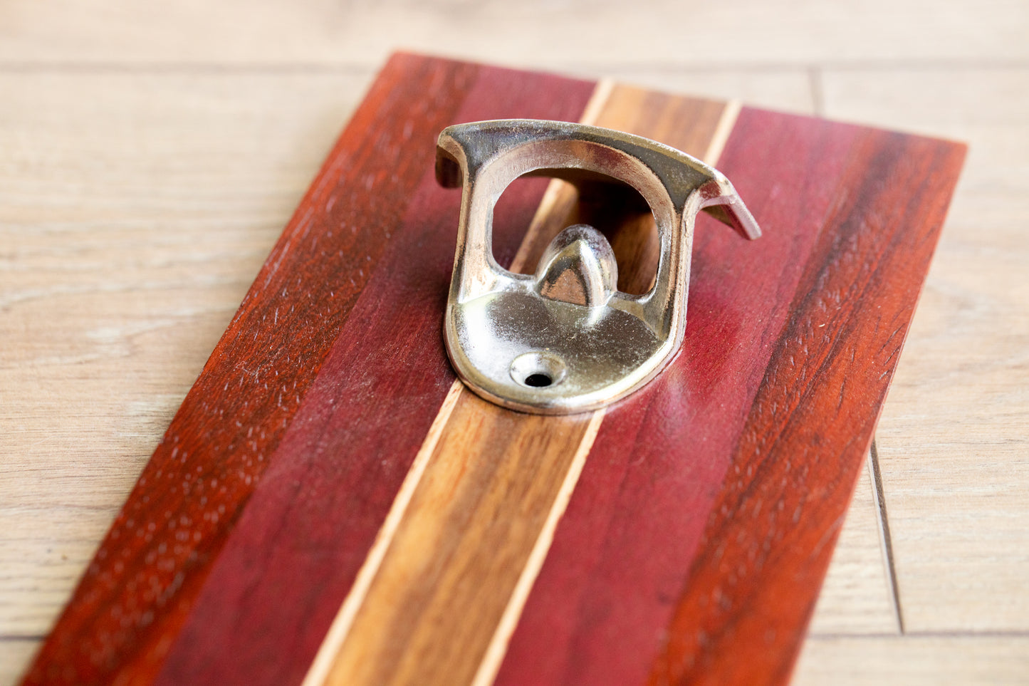 One Time Item : Exotic Hardwood Magnetic Bottle Opener