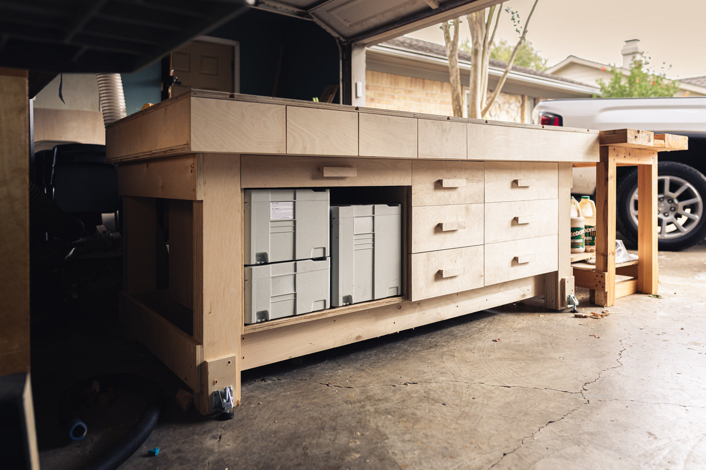 The Outfeed  Torsion Box Table
