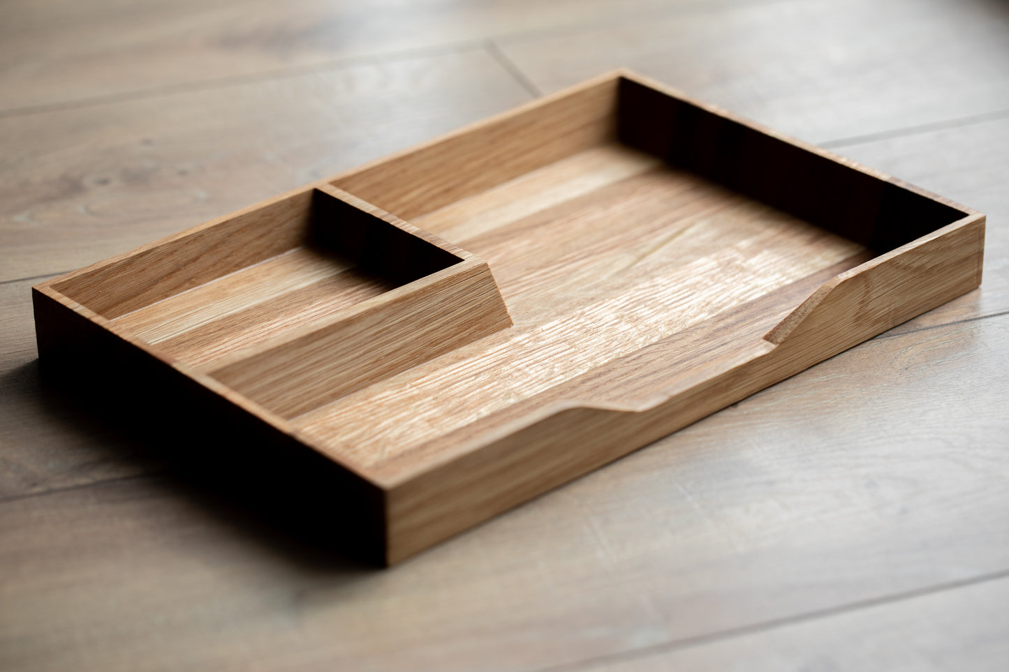 One Time Item : Oak Valet Tray
