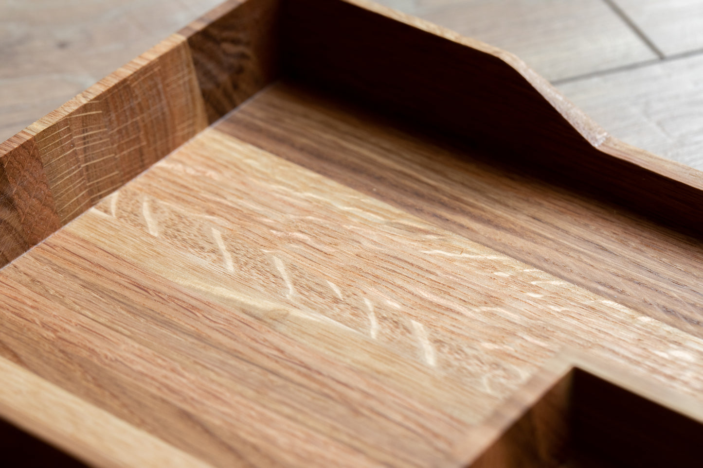 One Time Item : Oak Valet Tray