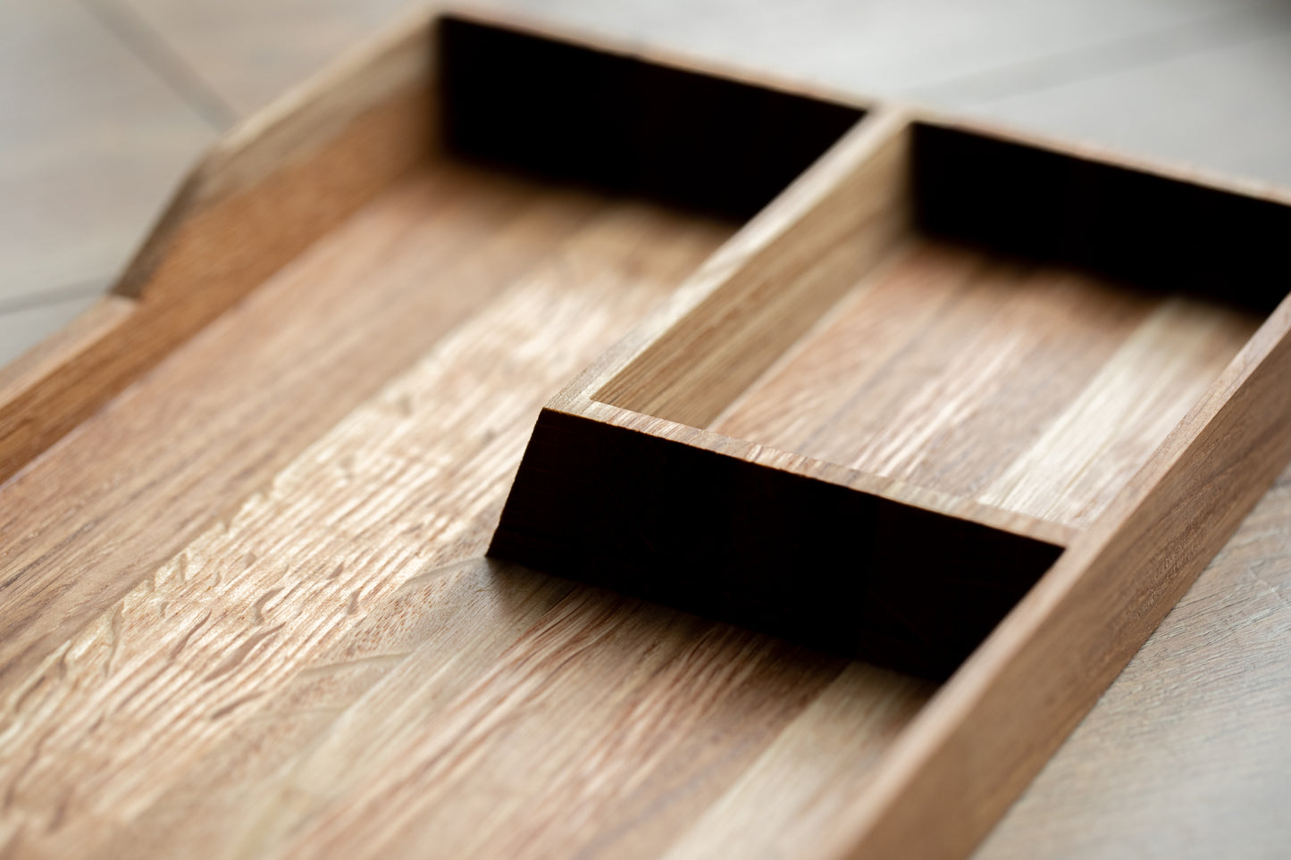 One Time Item : Oak Valet Tray