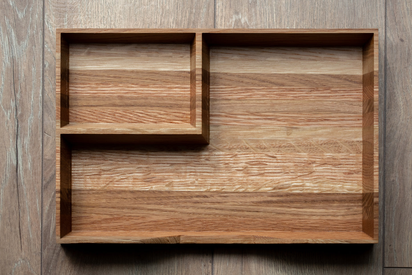 One Time Item : Oak Valet Tray
