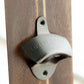 One Time Item : Walnut and Ash Bottle Opener