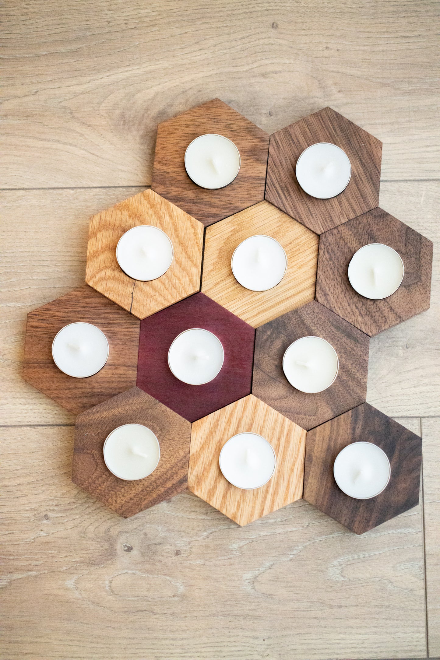Hexagon Candle Centerpiece : One Time Item