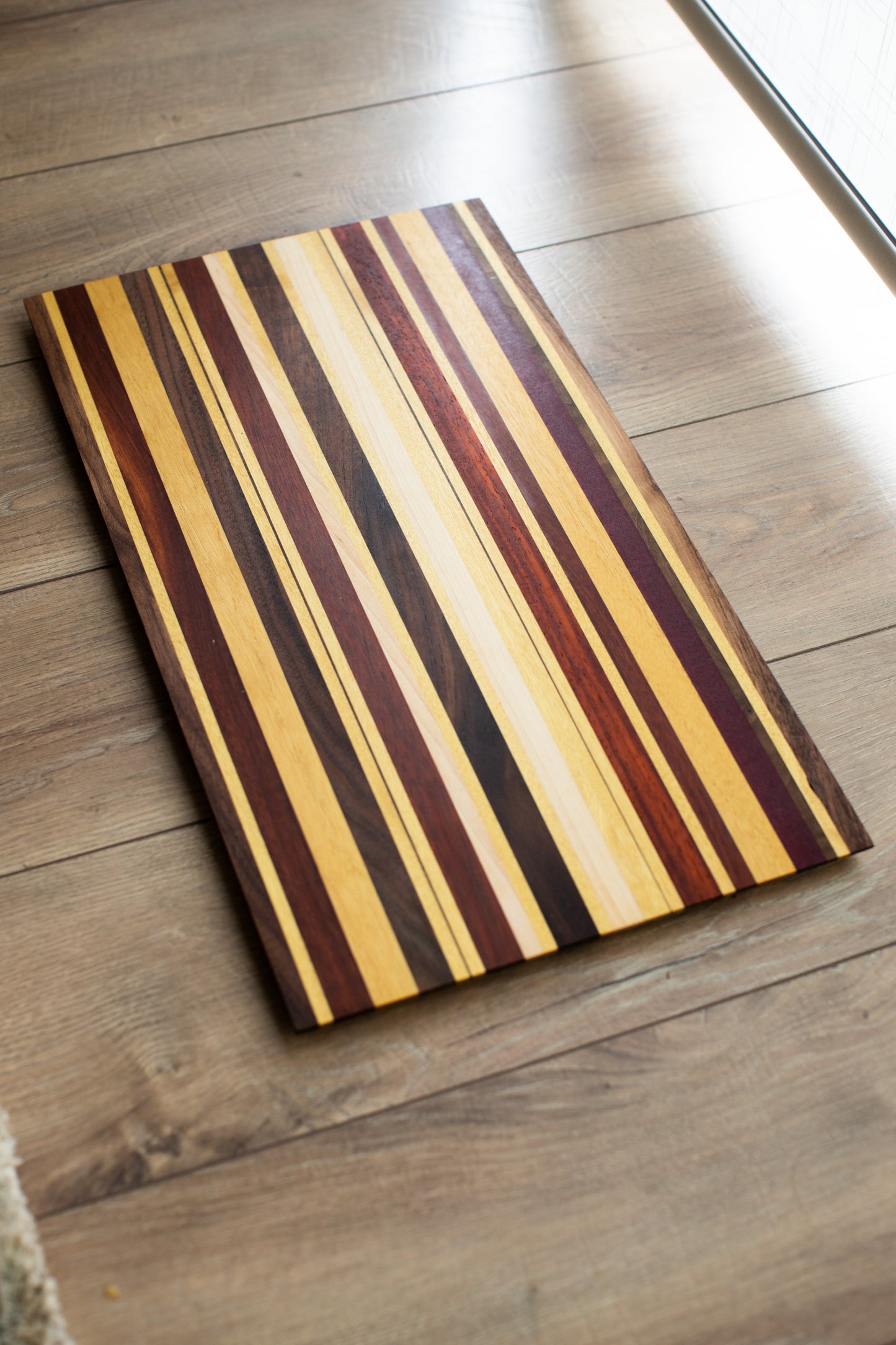One Time Item : Exotic Wood Charcuterie Board