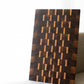 One Time Item : Walnut and Hard Maple End Grain Charcuterie/Cutting Board